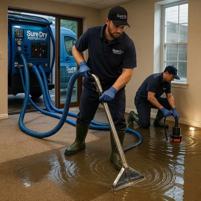 Water Extraction and Removal process in Bensley, VA